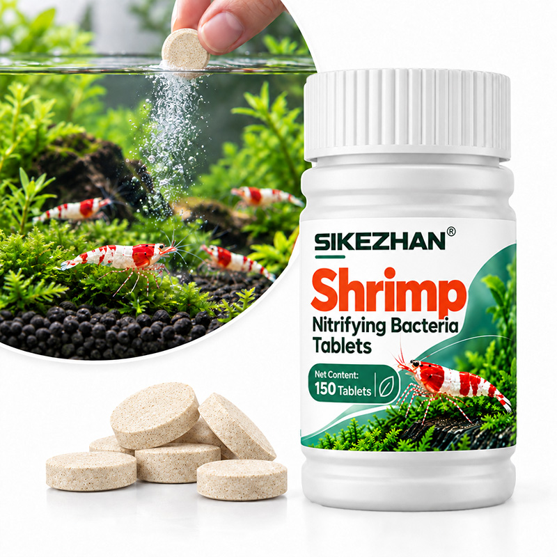 Nitrate Reductase - Beneficial Bacteria Tablets for Shrimp Aquariums,