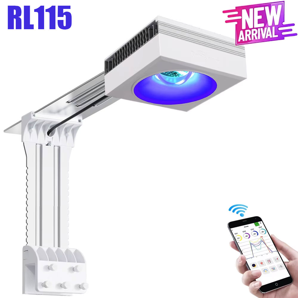 NEW PopBloom RL115 WiFi Marine - огляд і ціна Reef Lighting