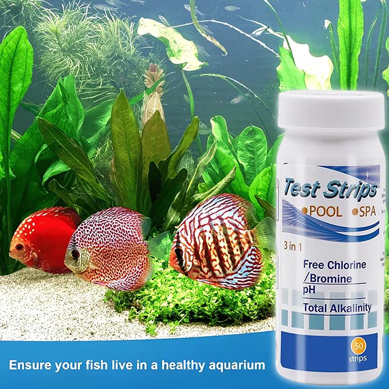 Aquarium Water Test Strips 8 i - огляд і ціна Saltwater Tank