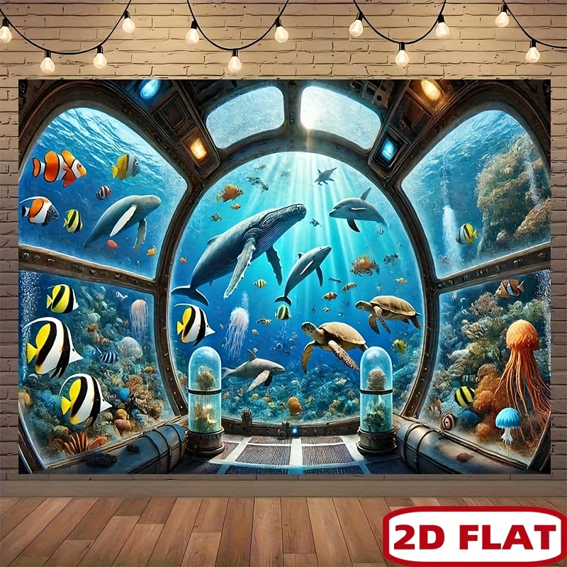 Underwater Submarine Window Wh - огляд і ціна Ocean Aquarium