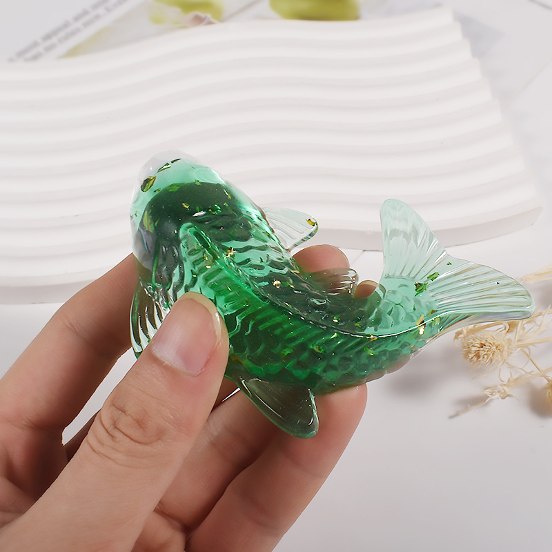 3D Koi Fish Shaped Epoxy Resin - огляд і ціна Marine Fish Tank