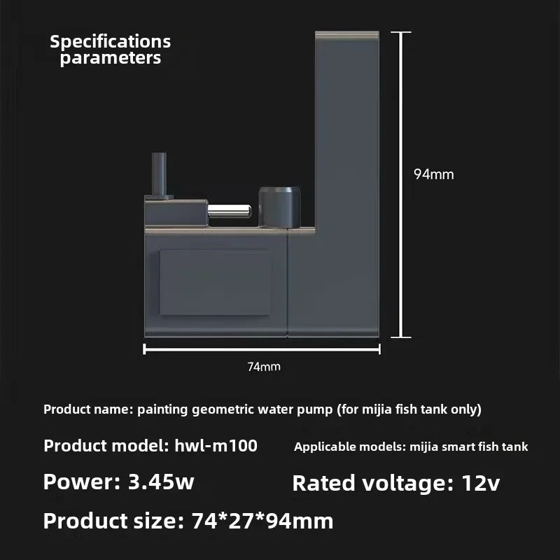 1pcs For Xiaomi Mijia smart aq - огляд і ціна Ocean Aquarium