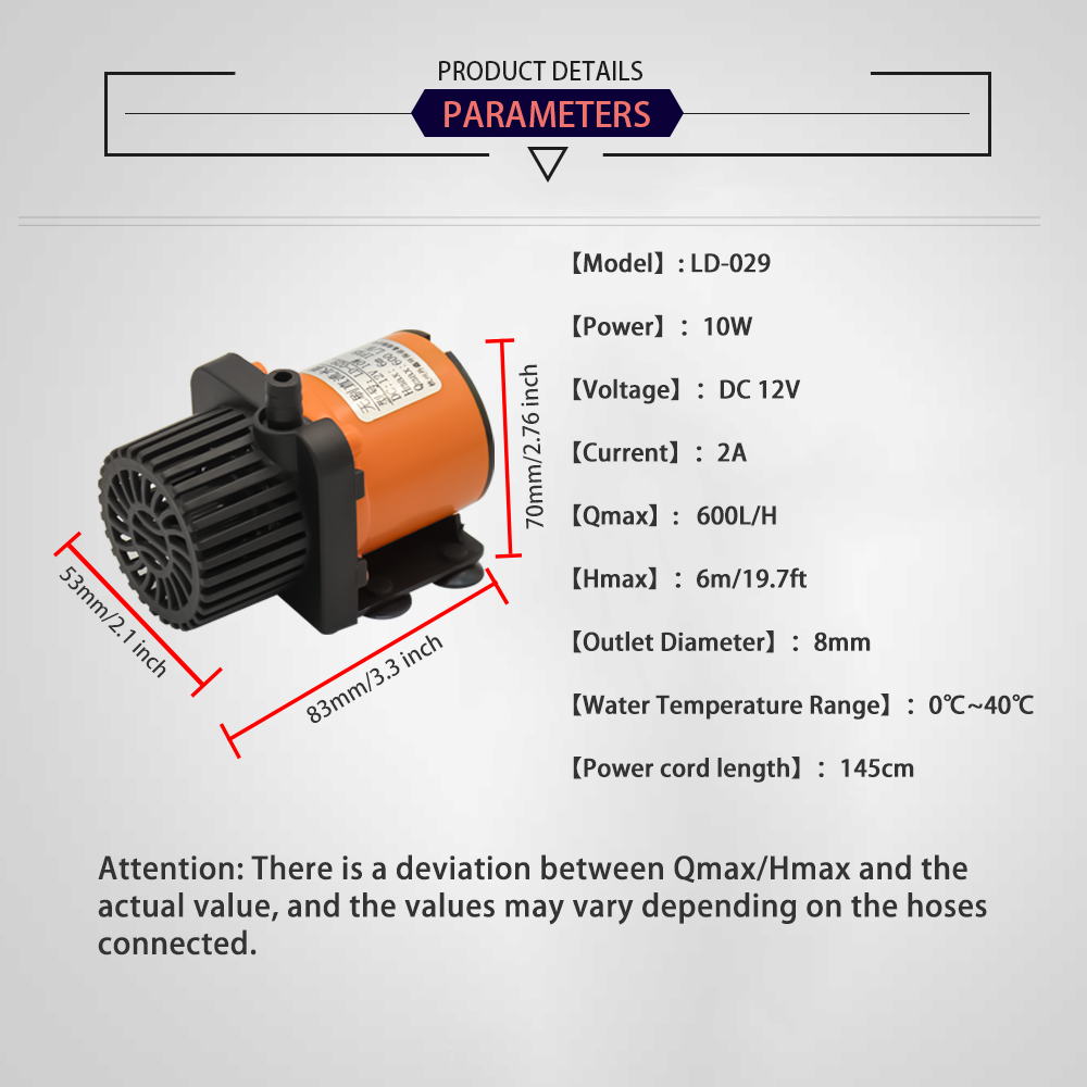12V DC Brushless Small Submers - огляд і ціна Ocean Aquarium