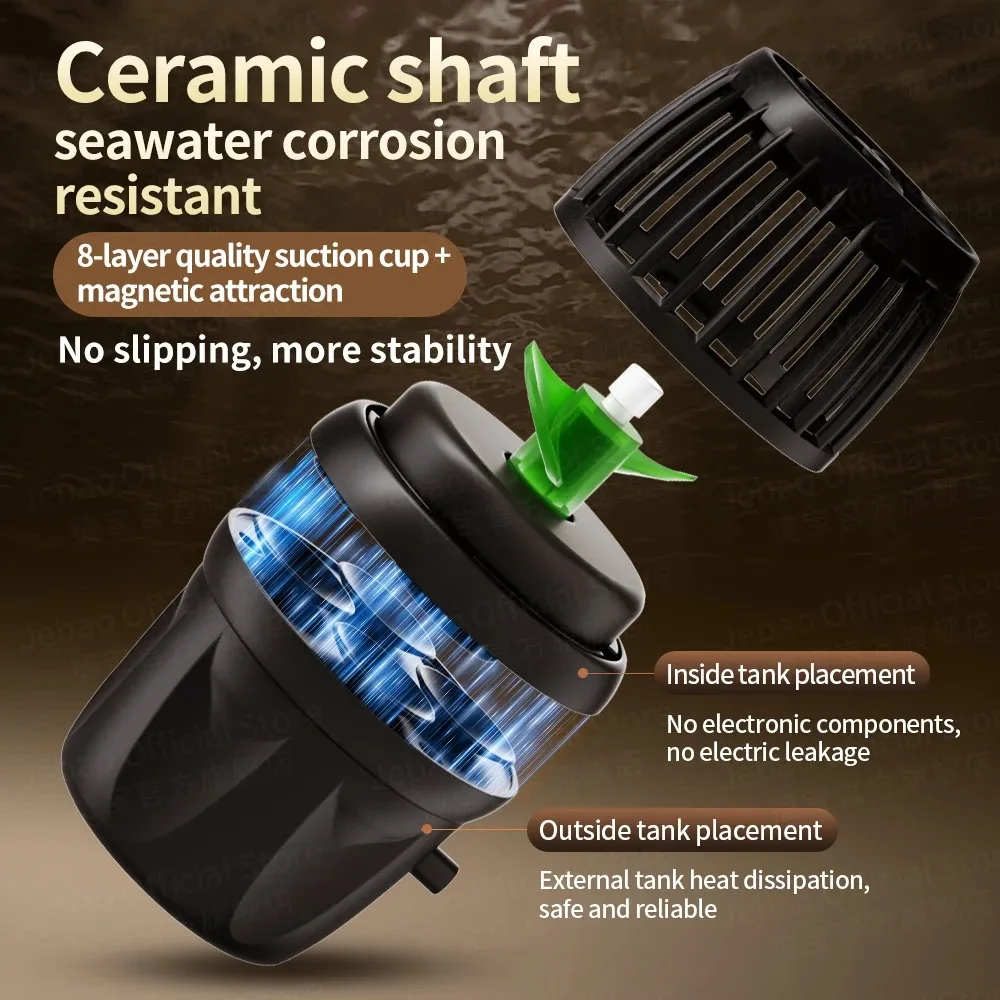 Jecod Jebao GMP Series Cordles - огляд і ціна Marine Fish Tank
