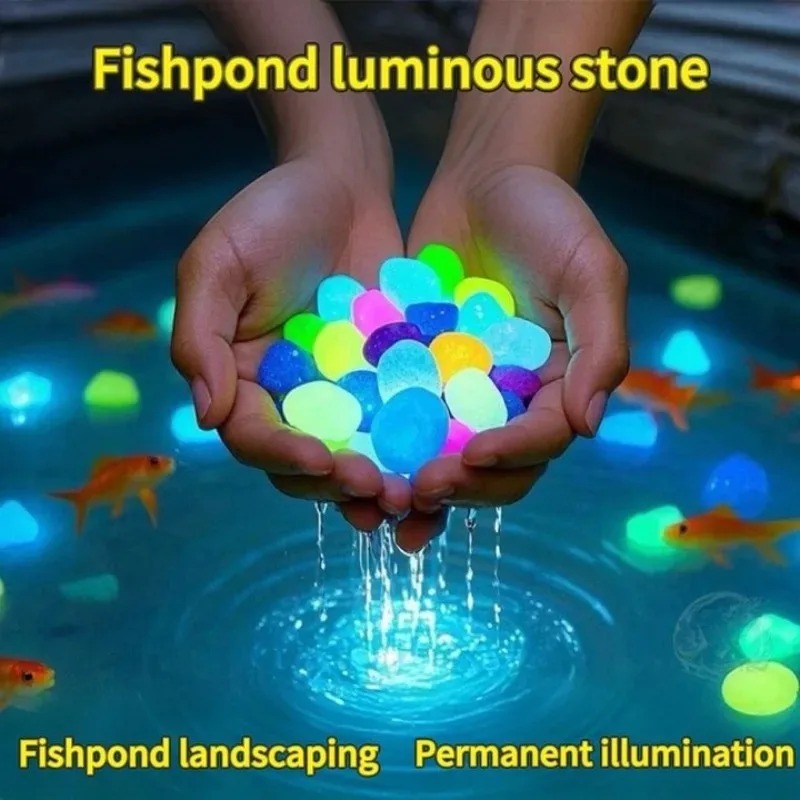 100-1000PCS Luminous Stone Gar - огляд і ціна Marine Fish Tank